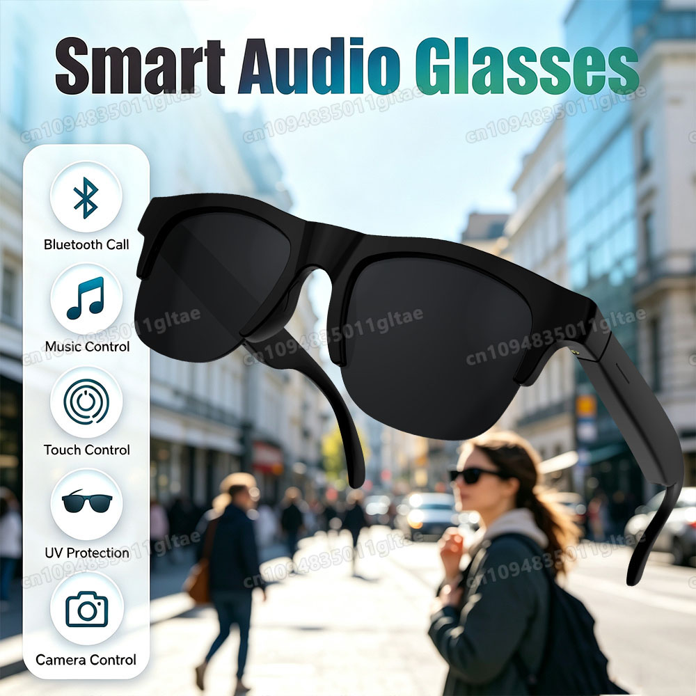 Esports Gamers - NEUE Smart-Brille V5.3 Bluetooth-Anruf Hochwertige Kopfhörer