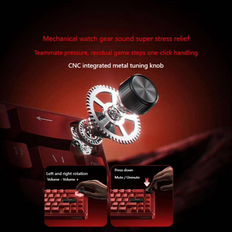 AUSDOM Zeus68 Magnetische Achs – Esports Gaming Competition Bewertung und Preis