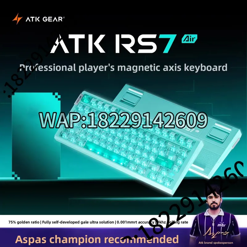 ATK RS7 Air Keyboard Magnetisc – Esports Gamers Bewertung und Preis
